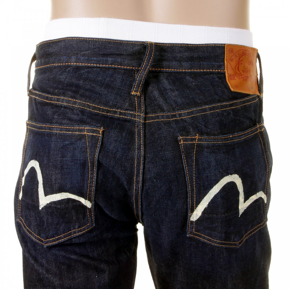 Dark Wash, Slim Straight Leg Jeans
