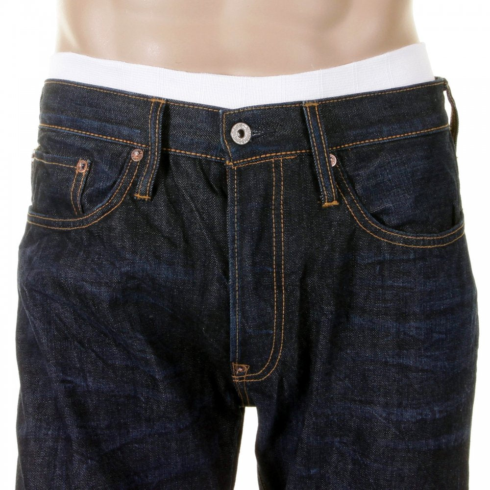 Dark Wash, Slim Straight Leg Jeans