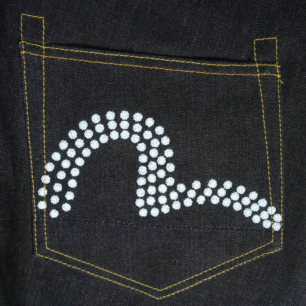 Dark Indigo Spiral Cut Raw Selvedge Denim Jeans