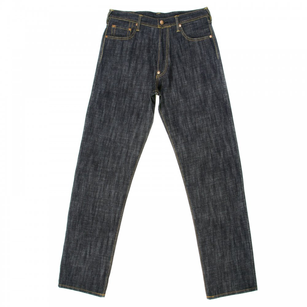Dark Indigo Slim Cut Painted Pocket Jeans