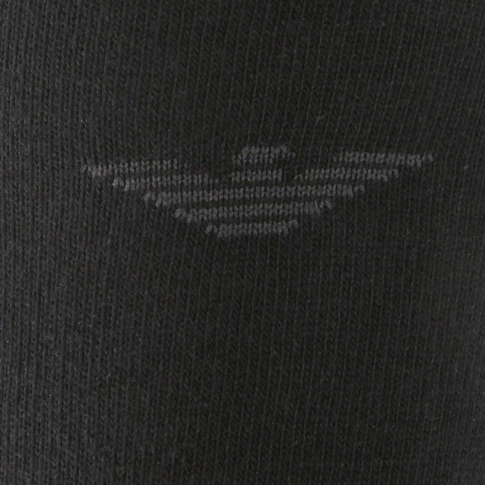 Black Stretch Cotton Mix Socks