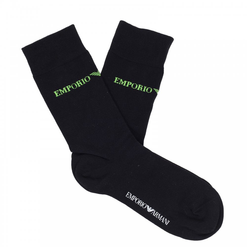 Soft Stretch Black Socks