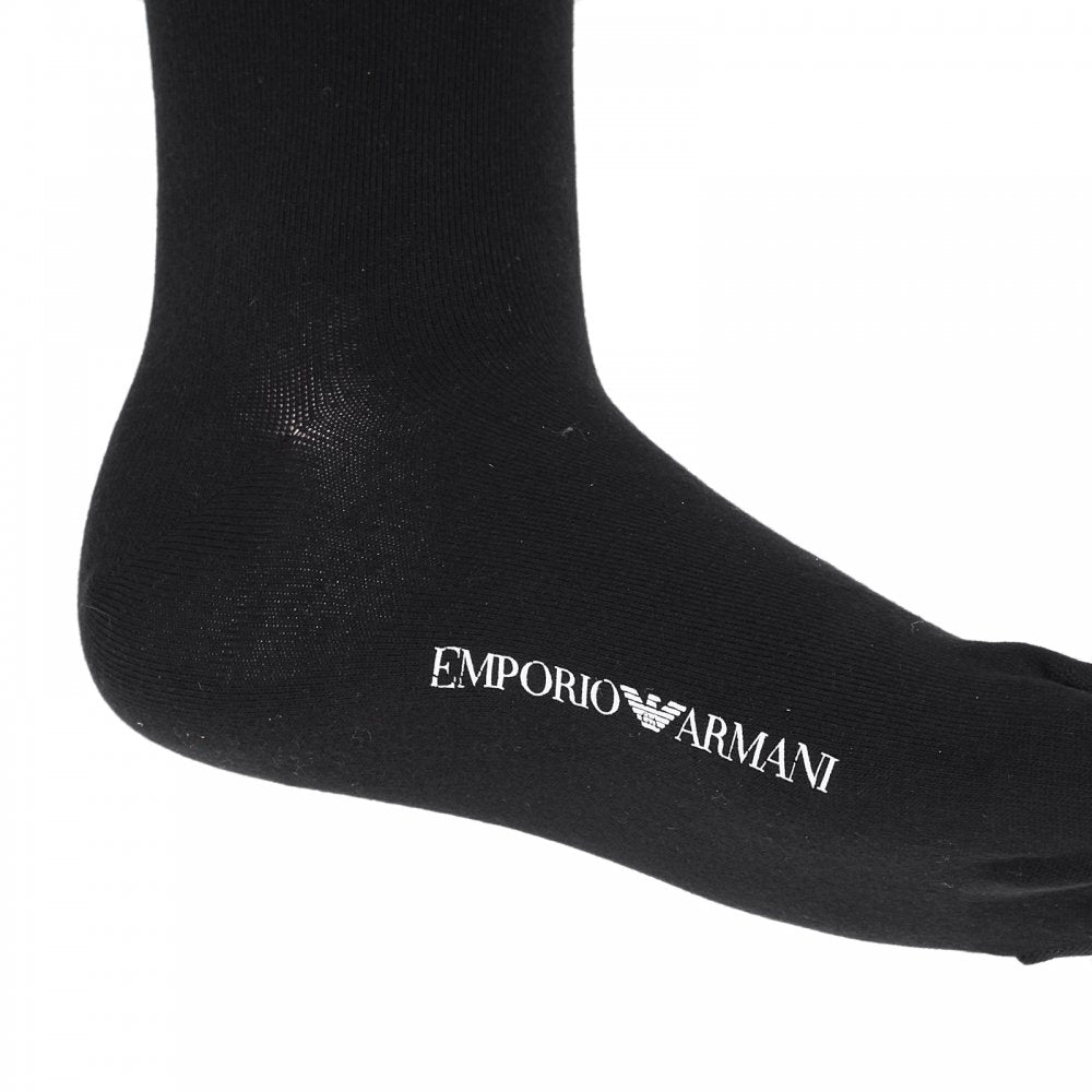 Soft Stretch Black Socks