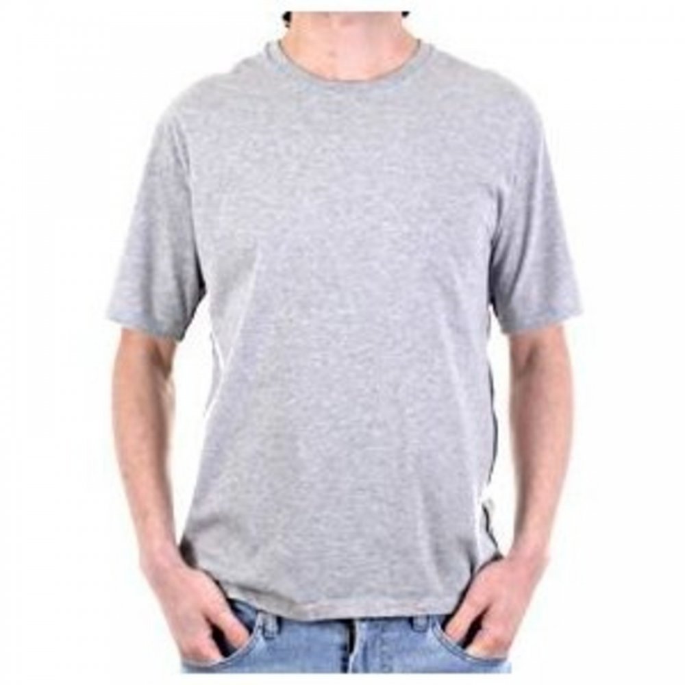 Marl Grey, Regular Fit, Short Sleeve, Crew Neck T-Shirt