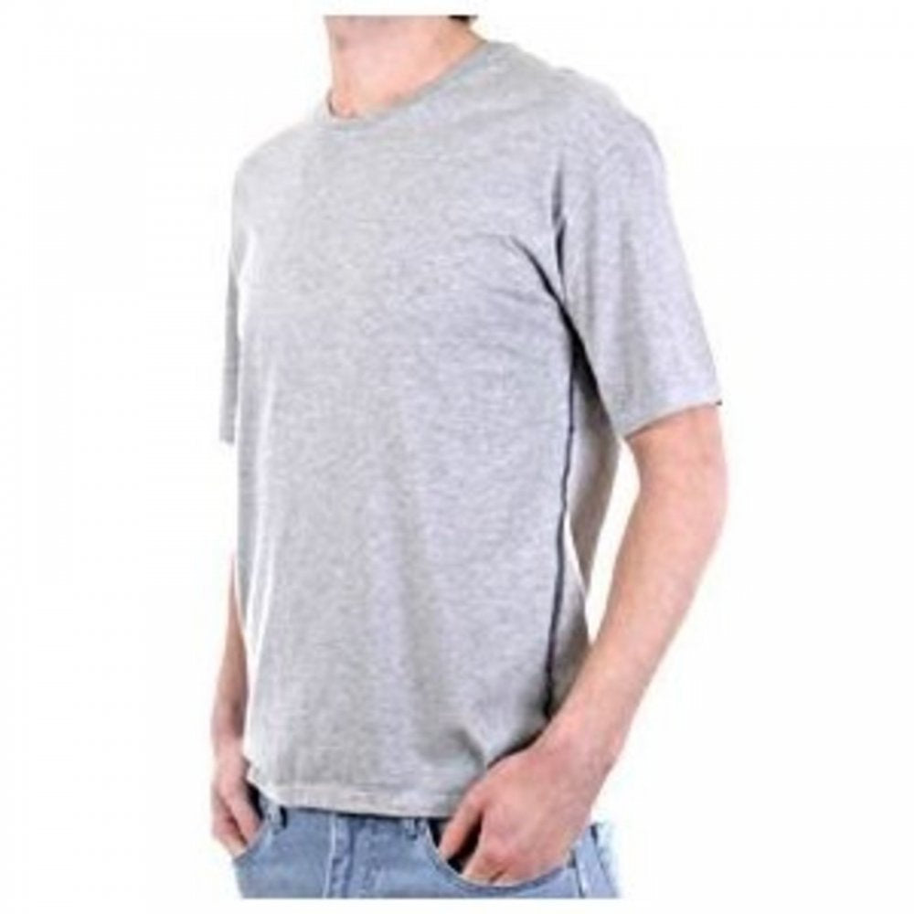 Marl Grey, Regular Fit, Short Sleeve, Crew Neck T-Shirt