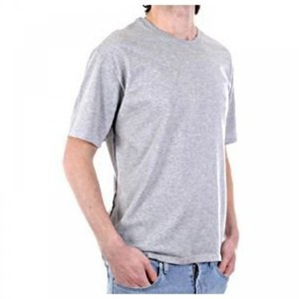Marl Grey, Regular Fit, Short Sleeve, Crew Neck T-Shirt
