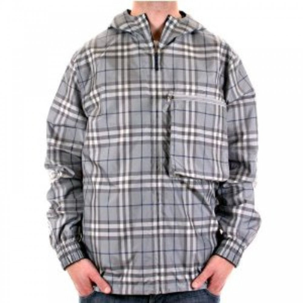 Classic Blue and Navy check Reversible Jacket