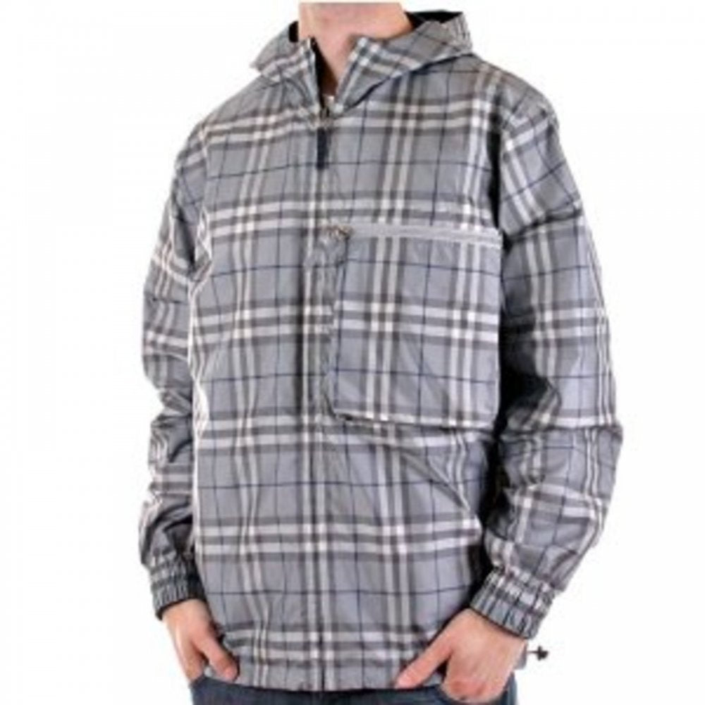 Classic Blue and Navy check Reversible Jacket