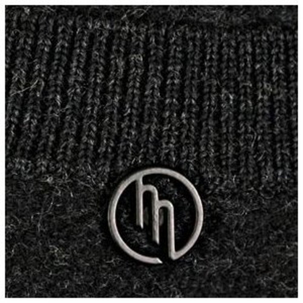 Melange Grey Zip through Long Sleeve Knitted Jacket