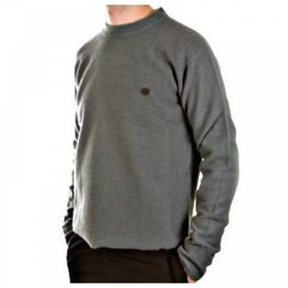 Light Green Crew Neck Long Sleeve Knitwear