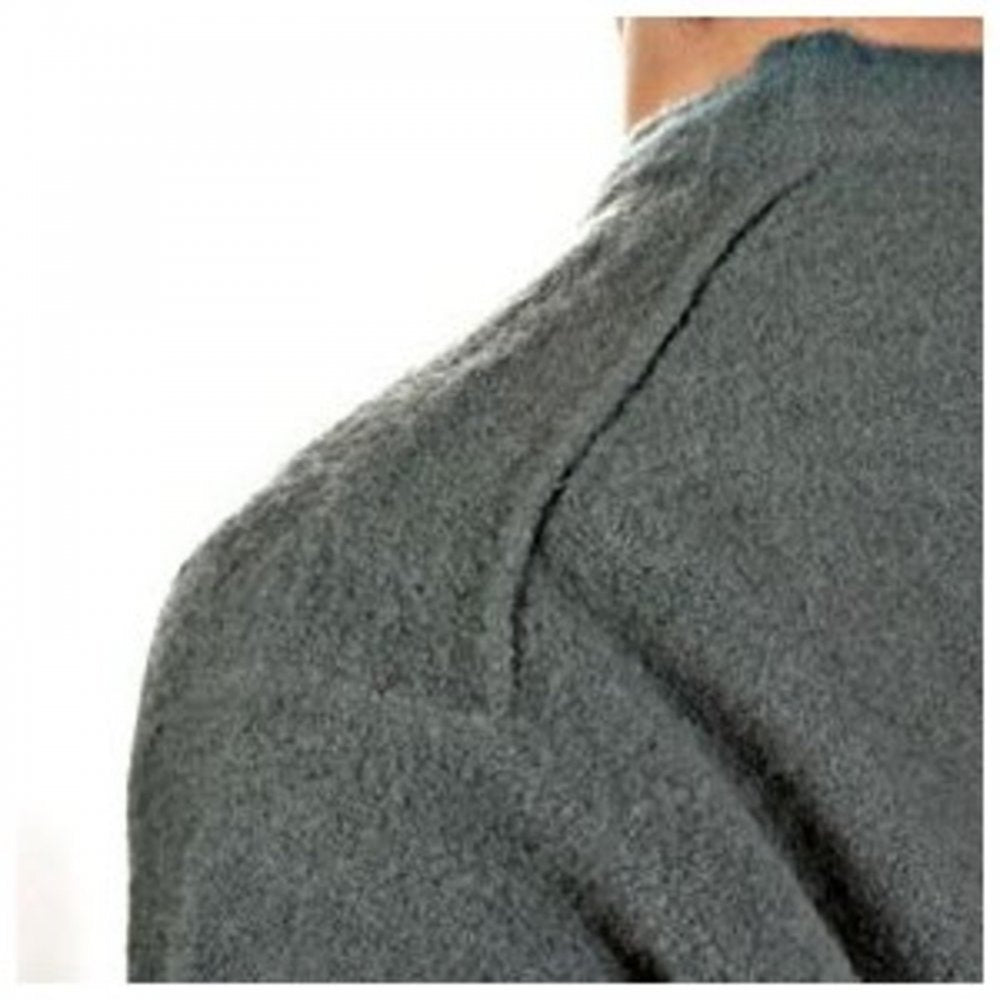 Light Green Crew Neck Long Sleeve Knitwear