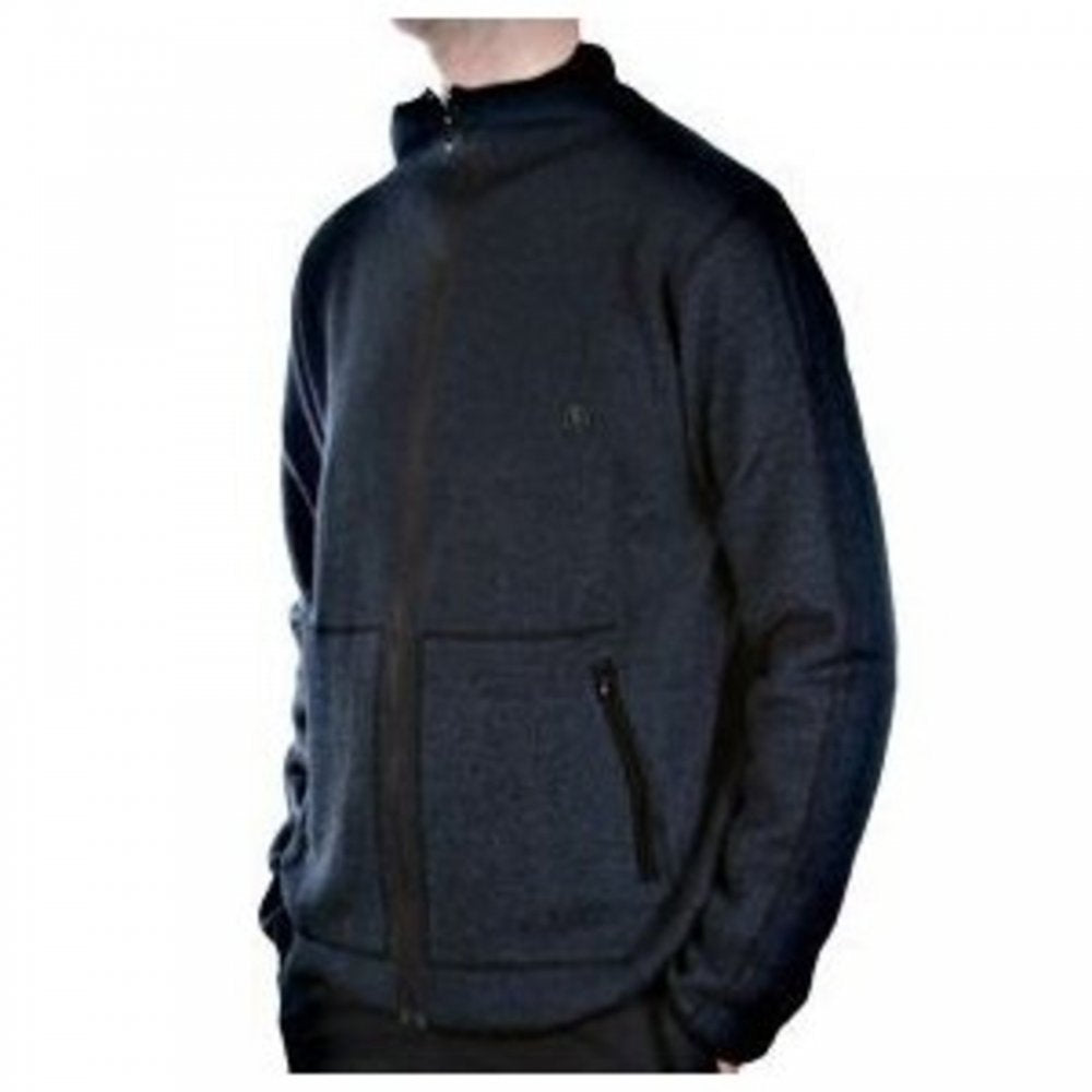 Reversible Black/Navy Zip up Knitwear Jacket