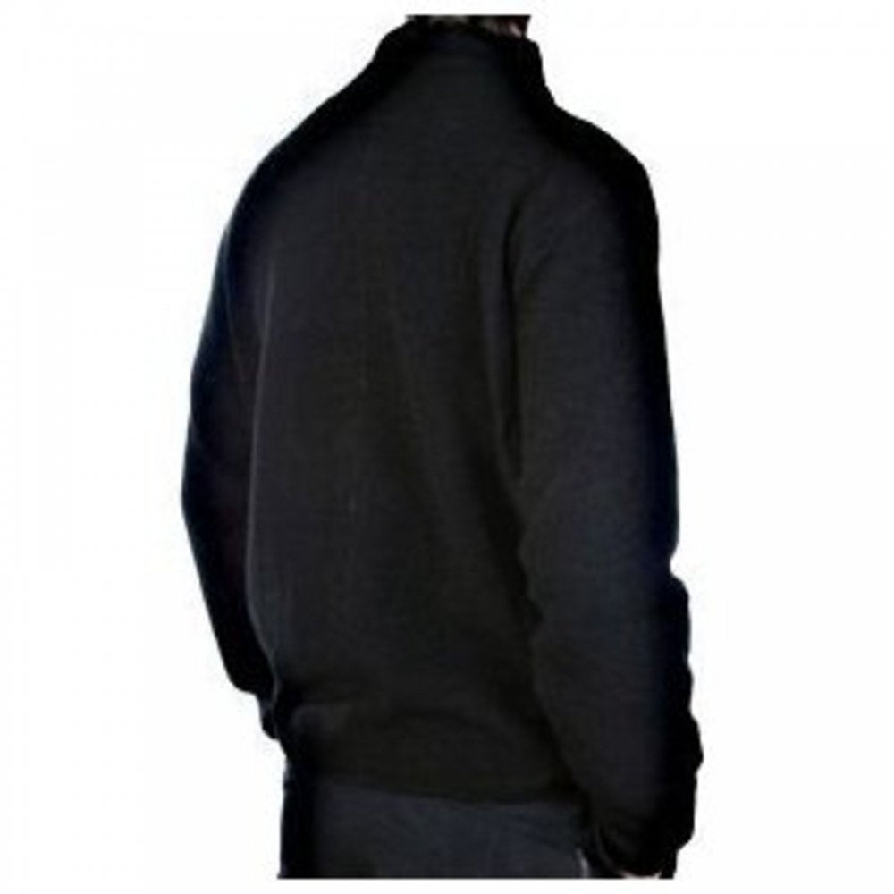 Reversible Black/Navy Zip up Knitwear Jacket