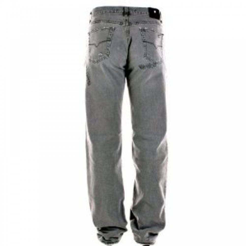Washed Out Black Regular Fit Denim Jeans
