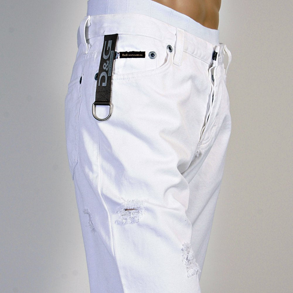 Stone Relaxed Fit Cotton Jeans