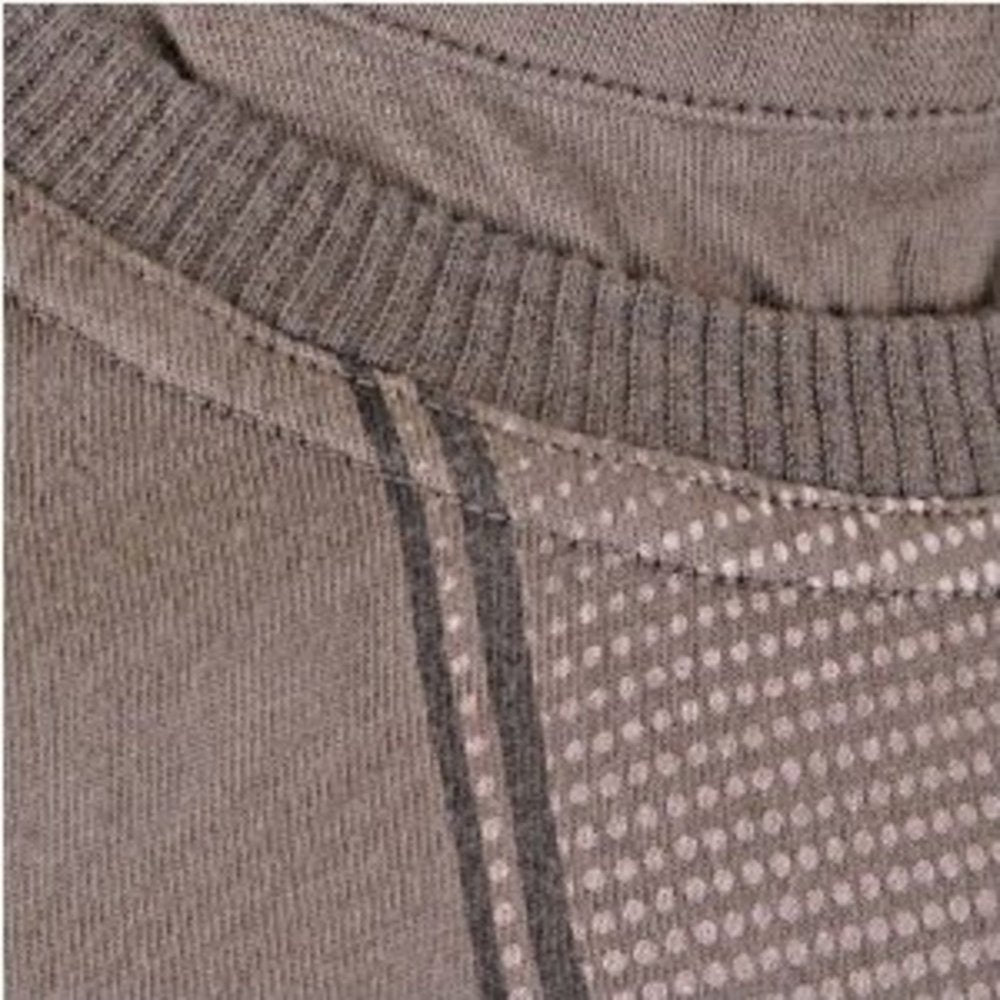 Mens Washed Khaki Slim Fit T Shirt