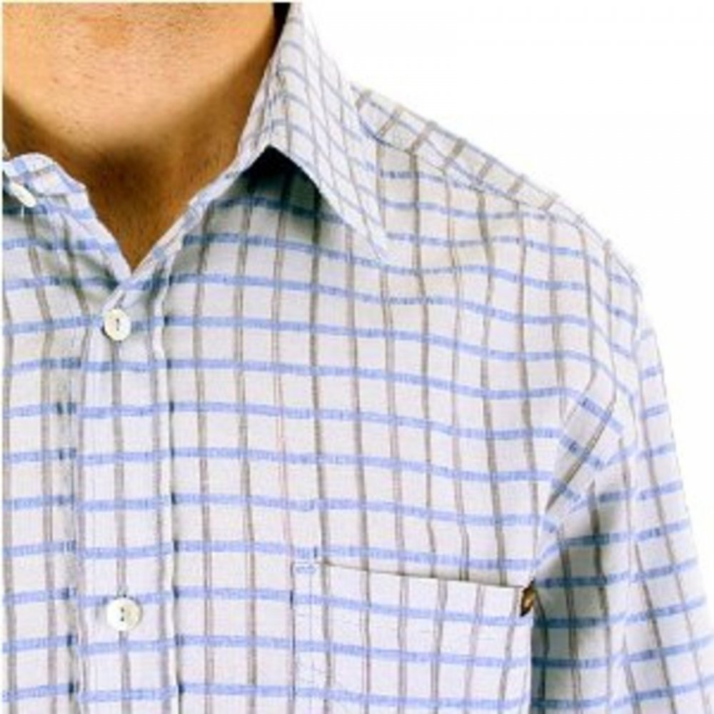 Long Sleeve Checked Shirt