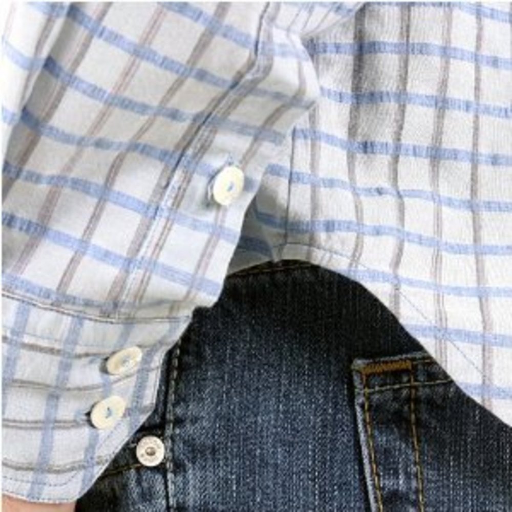 Long Sleeve Checked Shirt