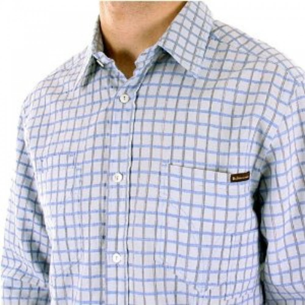 Long Sleeve Checked Shirt