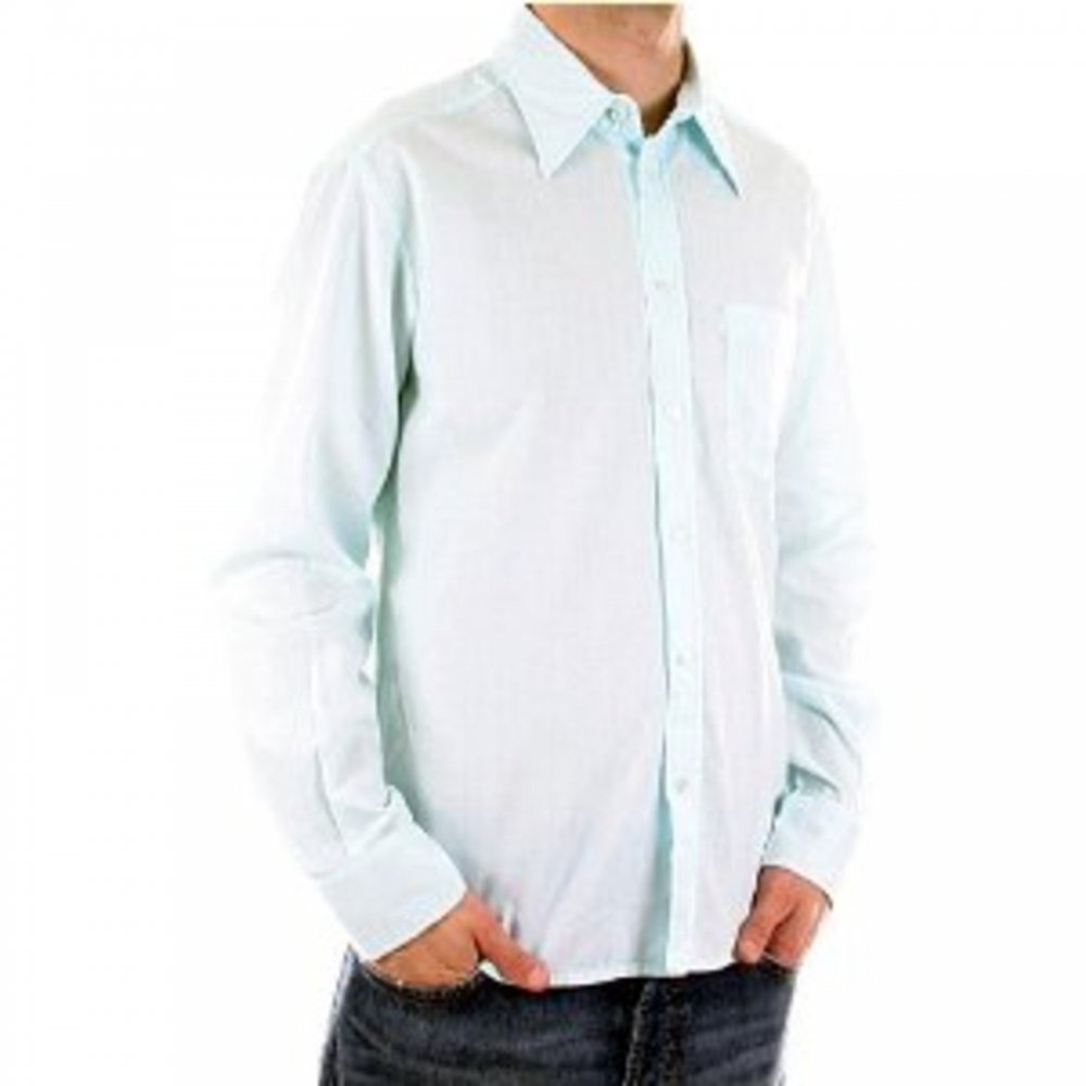 Long Sleeve Pale turquoise shirt