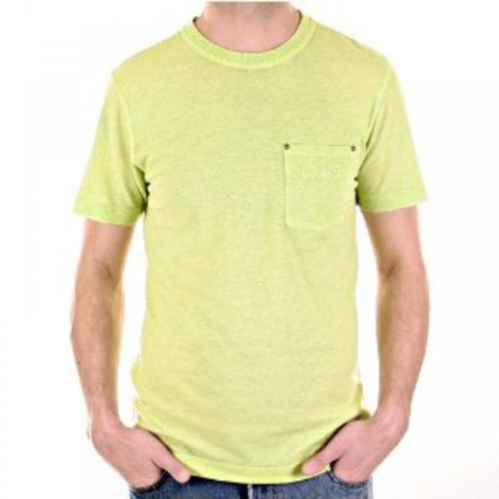 Lime Short Sleeve Slim Fit T shirt