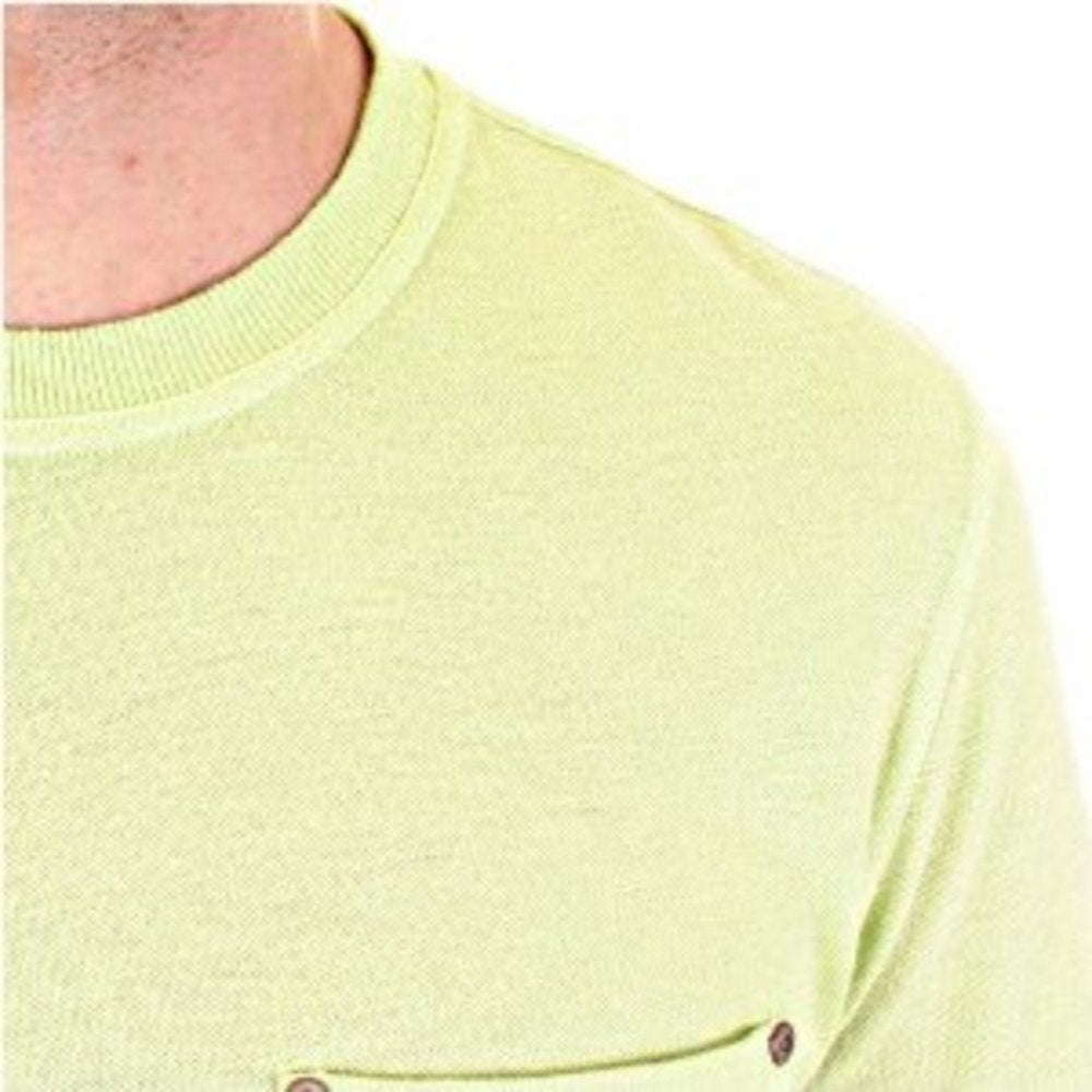 Lime Short Sleeve Slim Fit T shirt