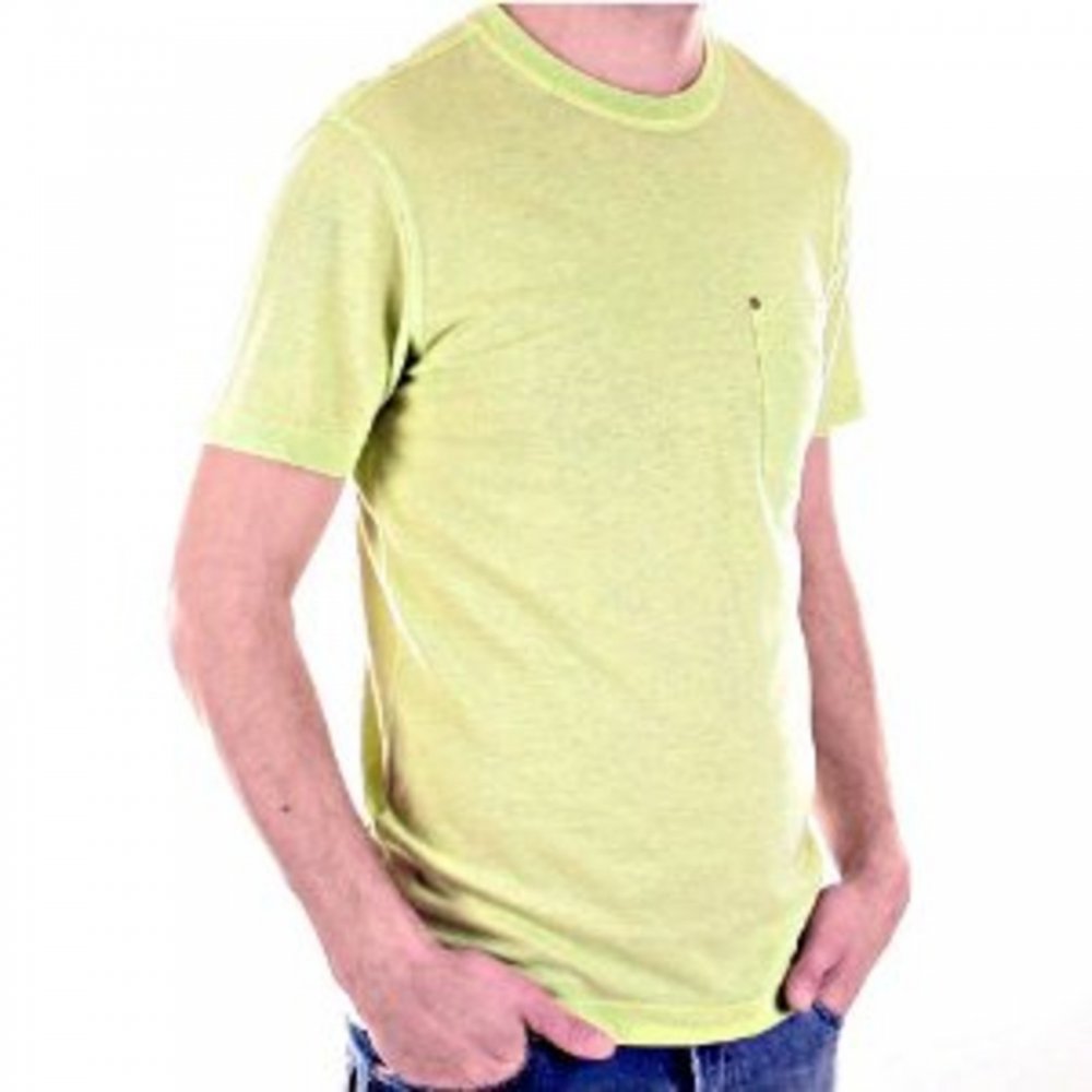 Lime Short Sleeve Slim Fit T shirt