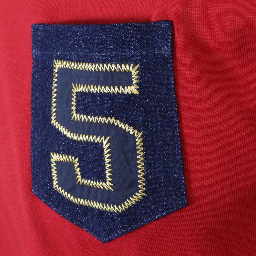 Red rare original long sleeve T shirt