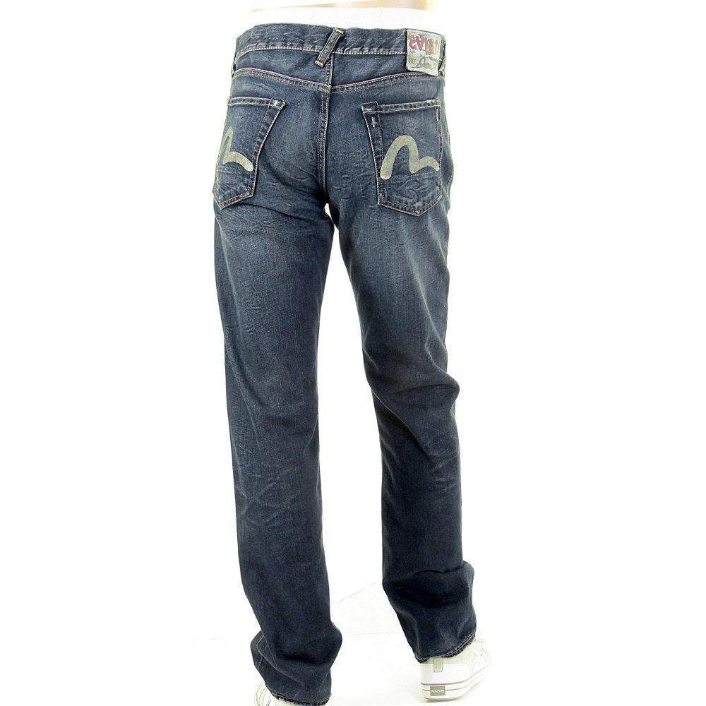 EU European edition Dark Denim jeans