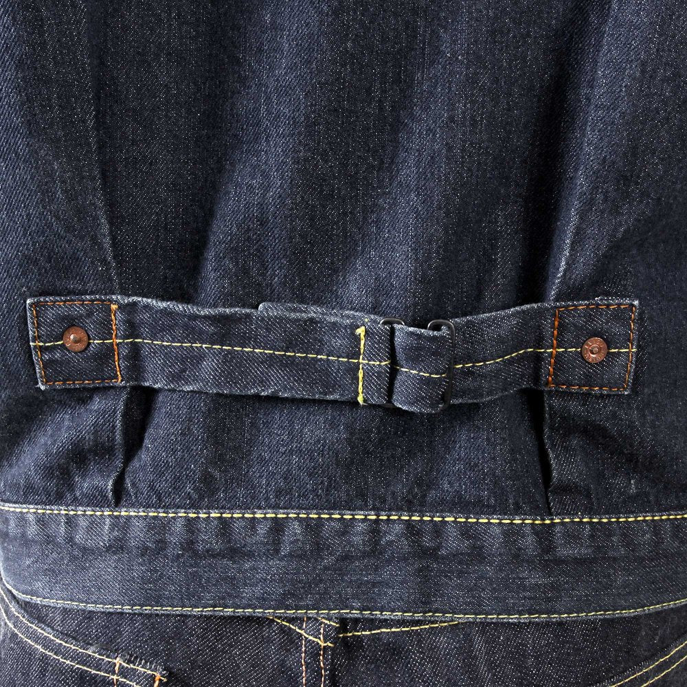Genuine Two-Pocket Washed Denim Jacket