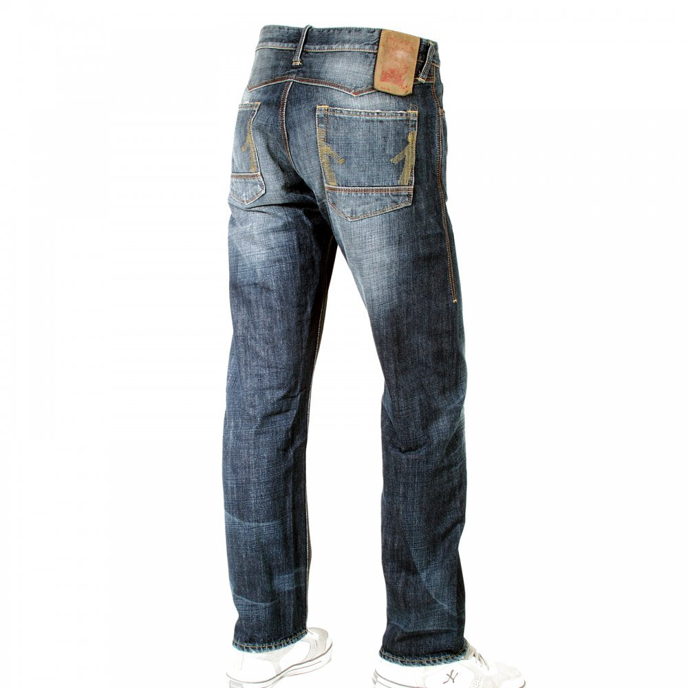 Sawtooth wytte wash denim regular fit jeans