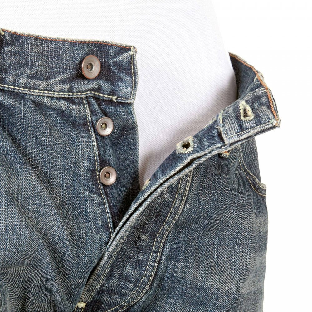 Red line hiro wash selvedge denim jean