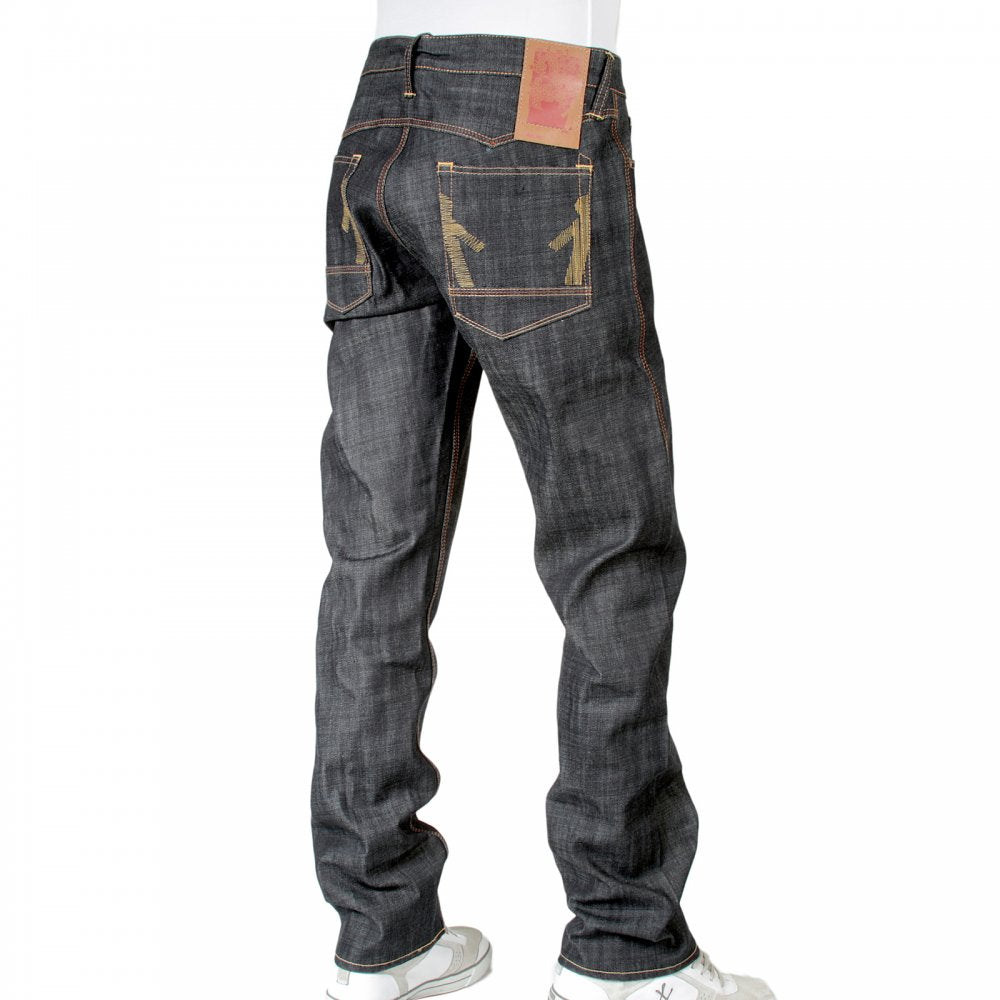 Sawtooth Wrap Leg Dry Regular Fit Denim Jeans
