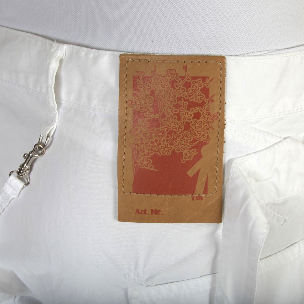 Regular fit backstrap cotton jeans