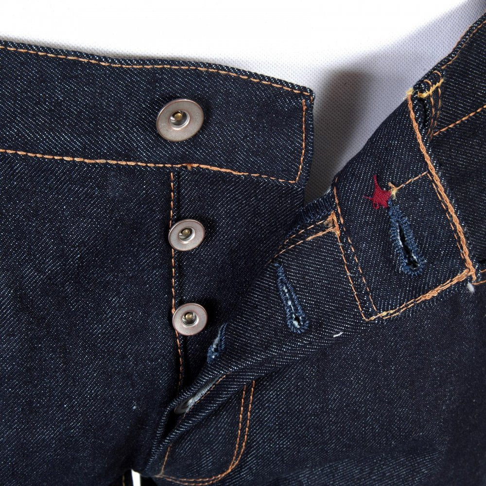Little horn vintage dry denim jeans