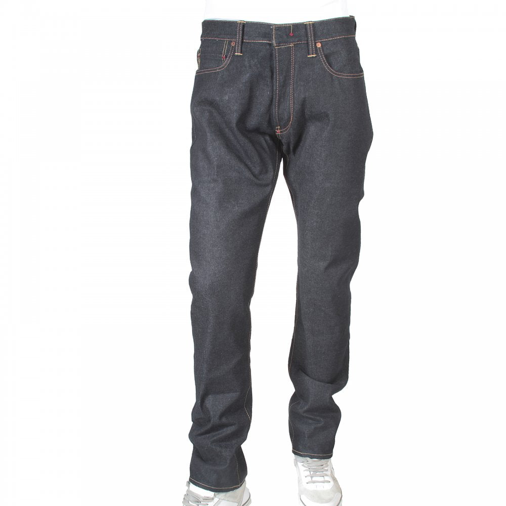 Little horn vintage dry denim jeans