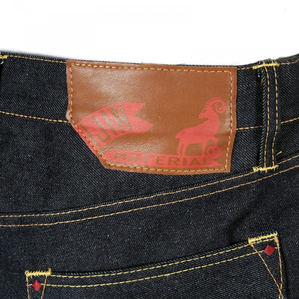 Little horn vintage dry denim jeans