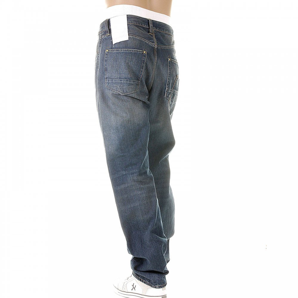 Depp vintage wash selvedge denim jeans