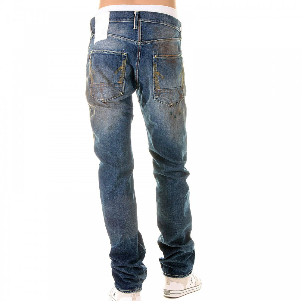 Verrt wash classic regular fit denim jeans