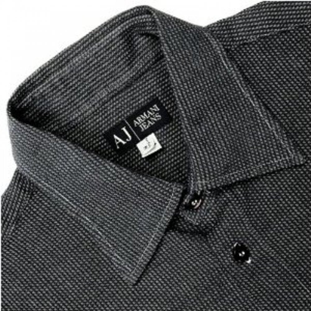 Long Sleeve Navy Soft Collar Regular Fit Shirt