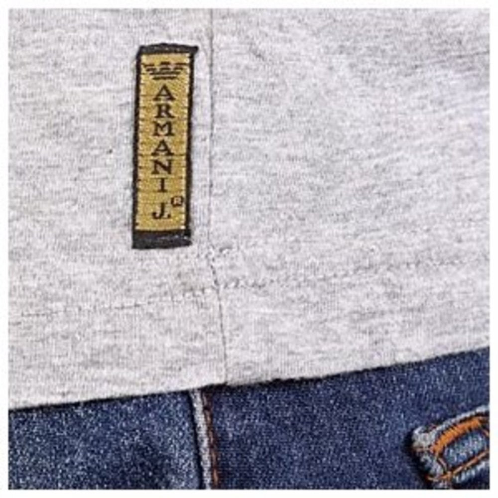 Marl Grey Regular Fit Ribbed Crew Neck Short Sleeve T-Shirt