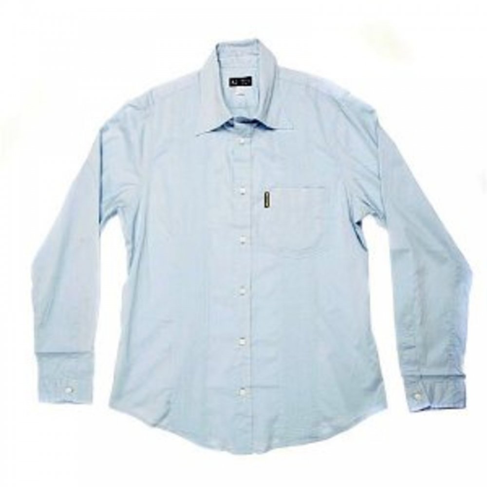 Sky Blue Regular Fit Long Sleeve Shirt
