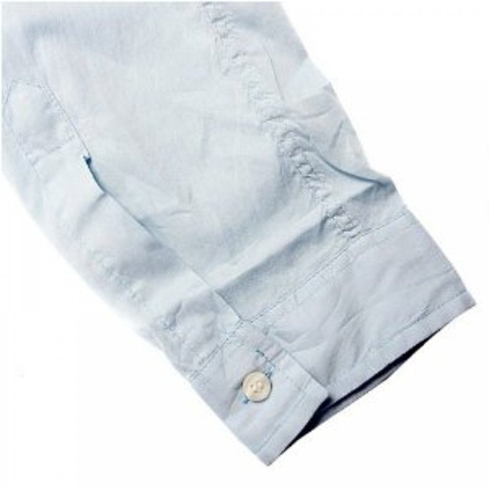 Sky Blue Regular Fit Long Sleeve Shirt