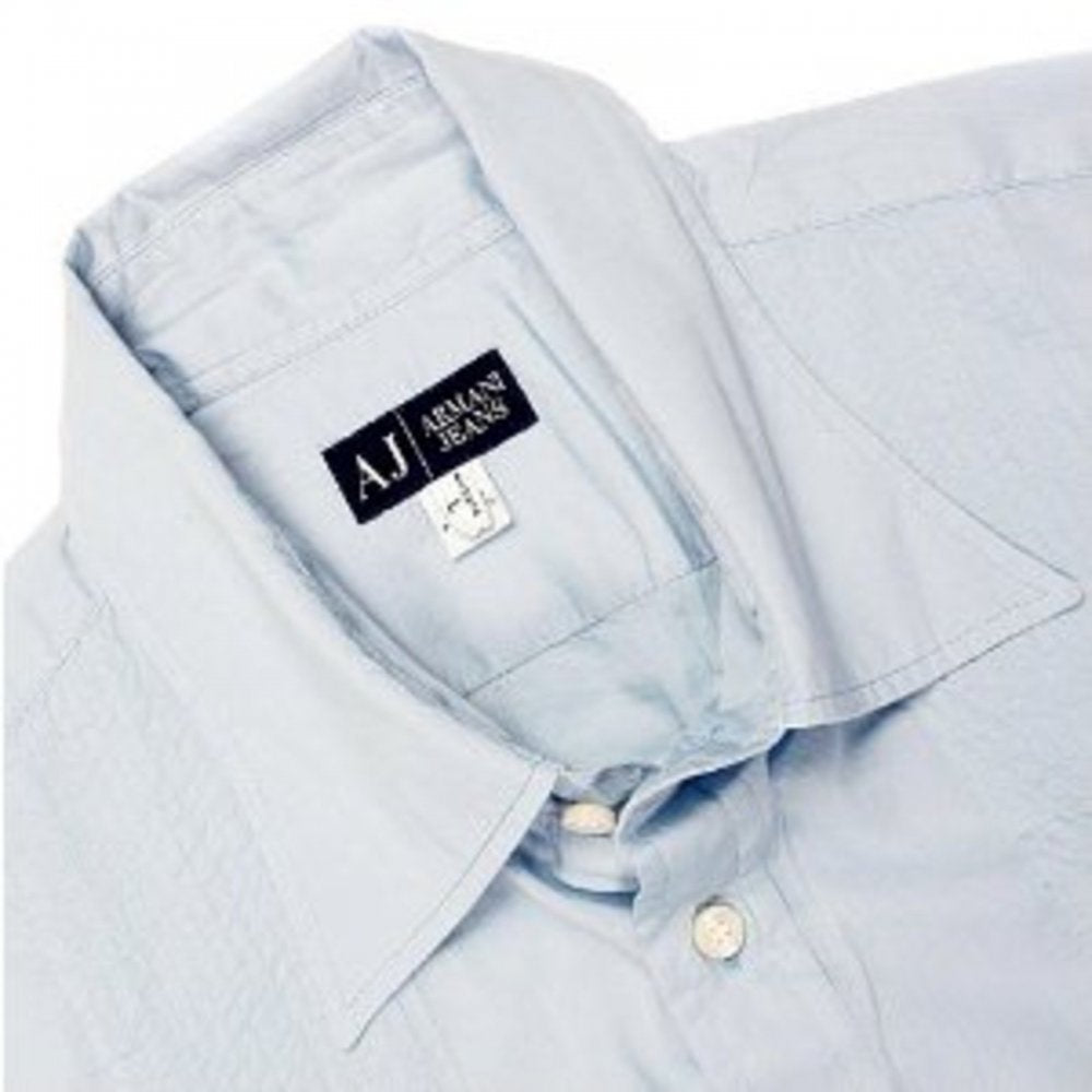 Sky Blue Regular Fit Long Sleeve Shirt
