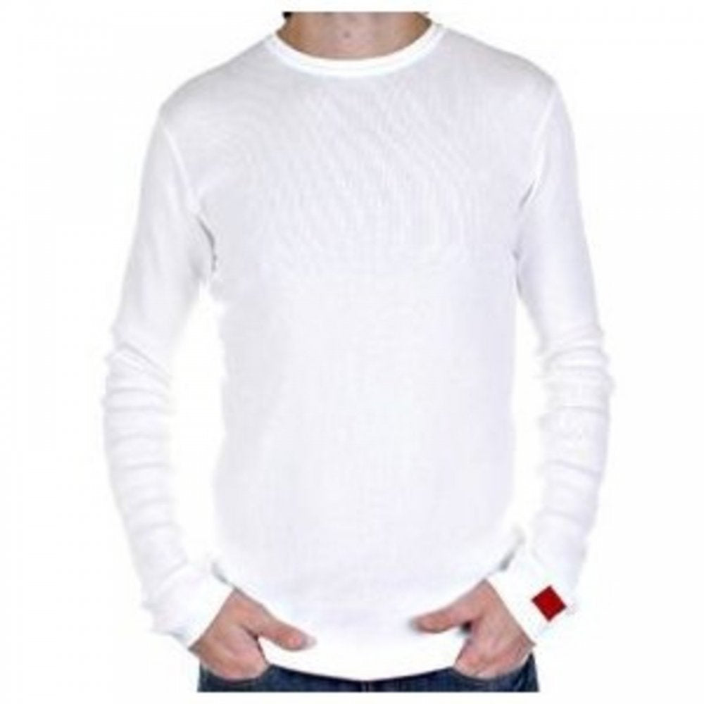 White Fitted mens Designer Knitwear