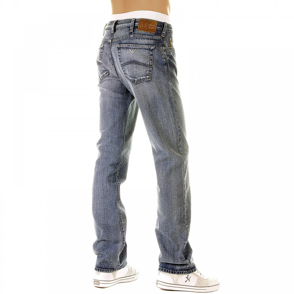 Light Stonewash Regular Fit Regular Waist Denim Jeans