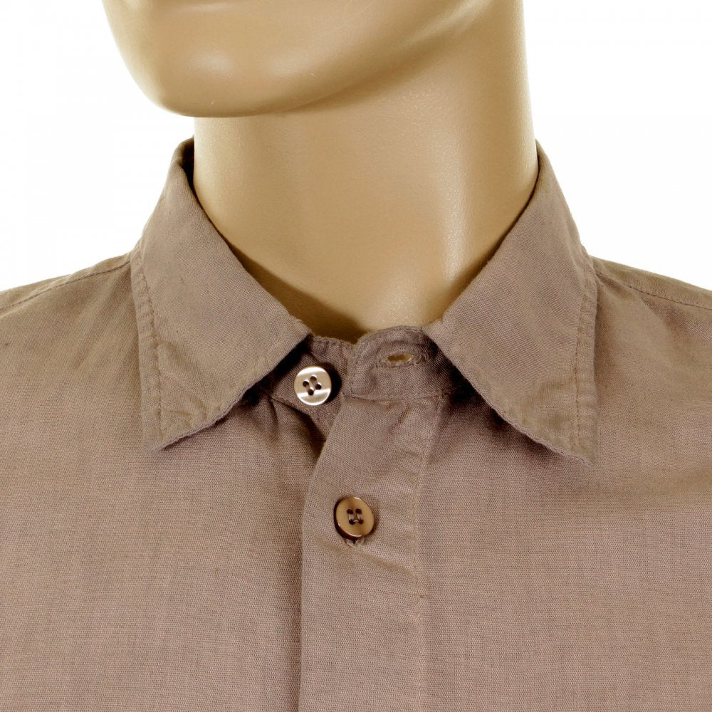 Dark Putty long sleeve shirt