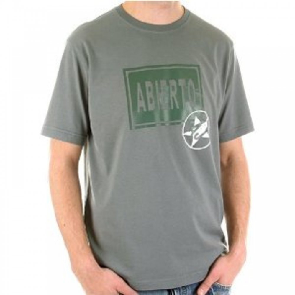 Grey Crew Neck Regular Fit Short Sleeve T-Shirt