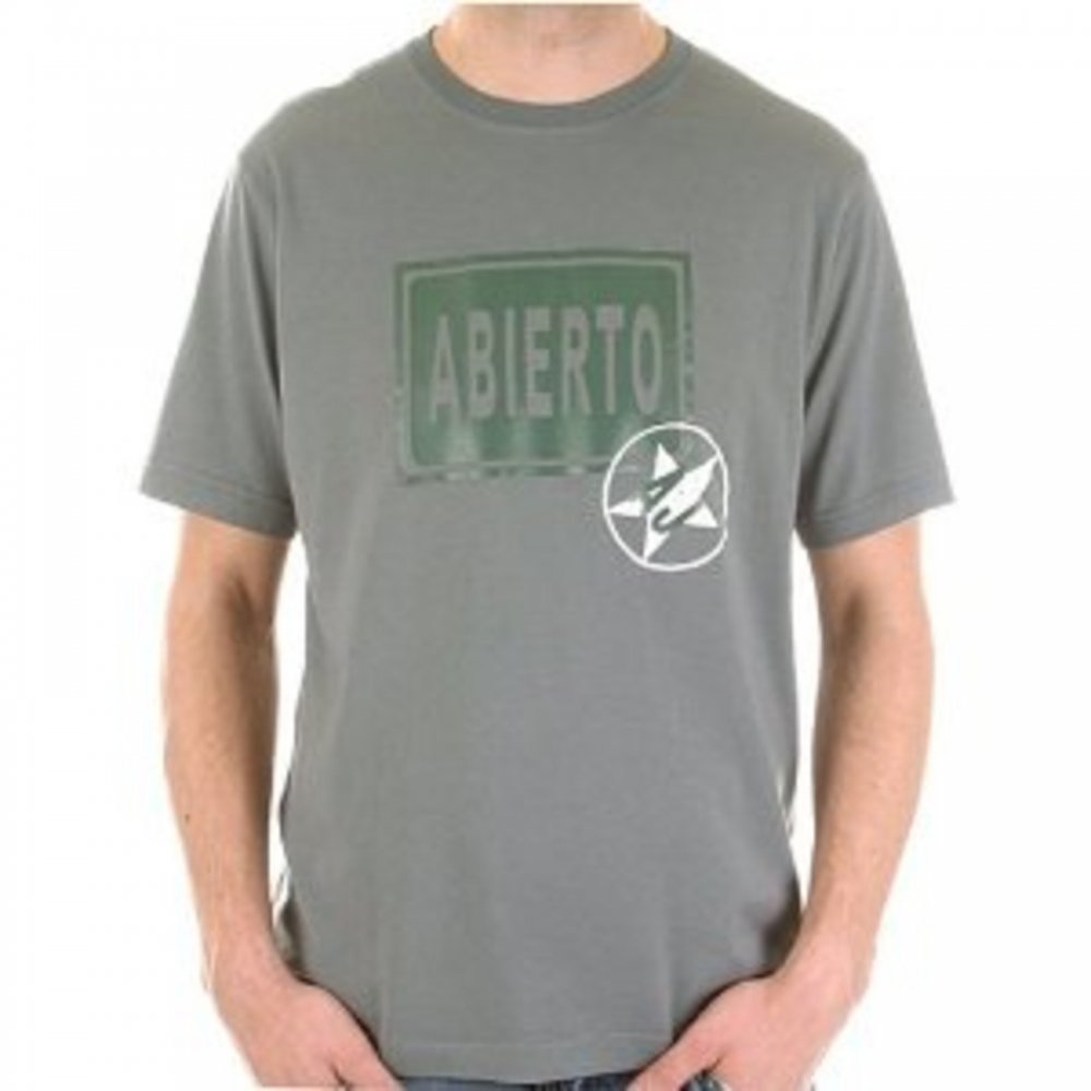 Grey Crew Neck Regular Fit Short Sleeve T-Shirt