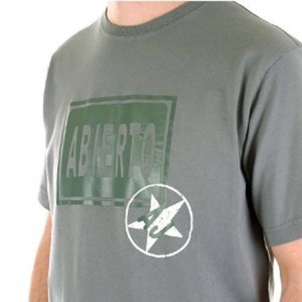 Grey Crew Neck Regular Fit Short Sleeve T-Shirt